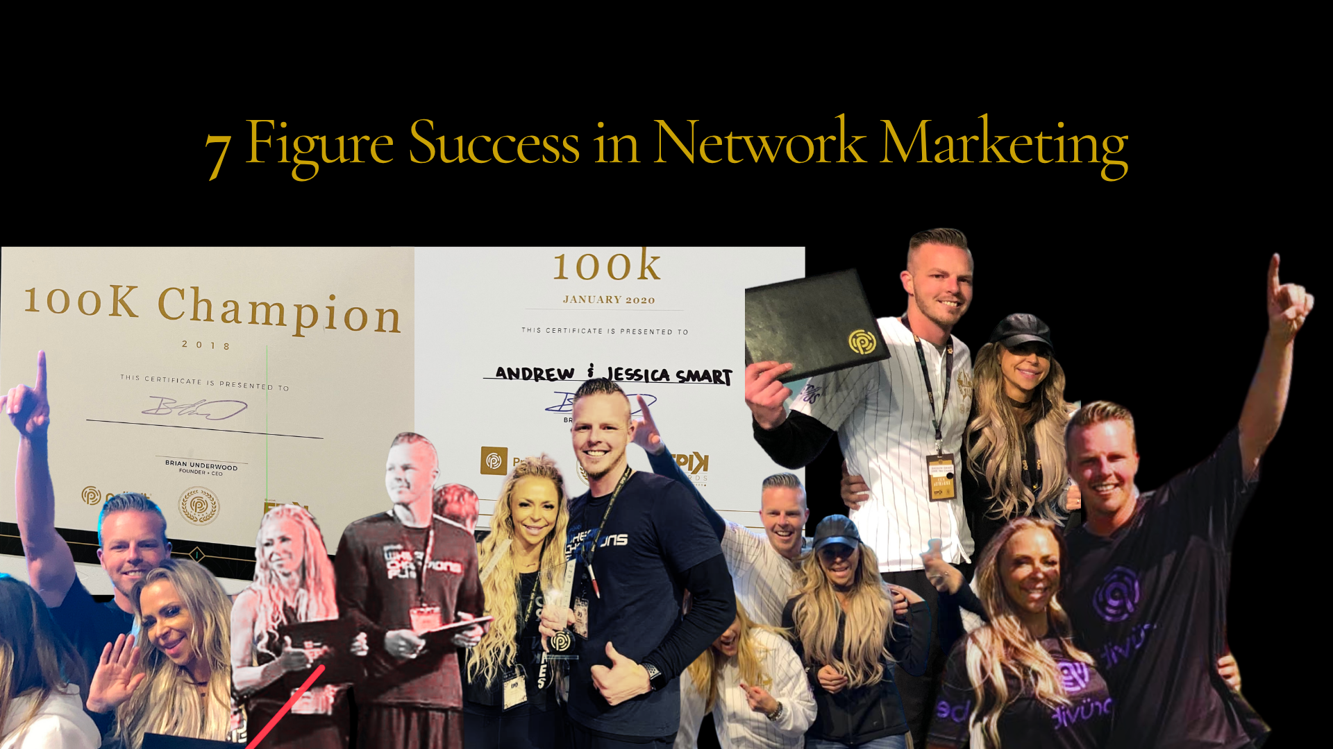 7-figure success in network marketing — 100K Champion